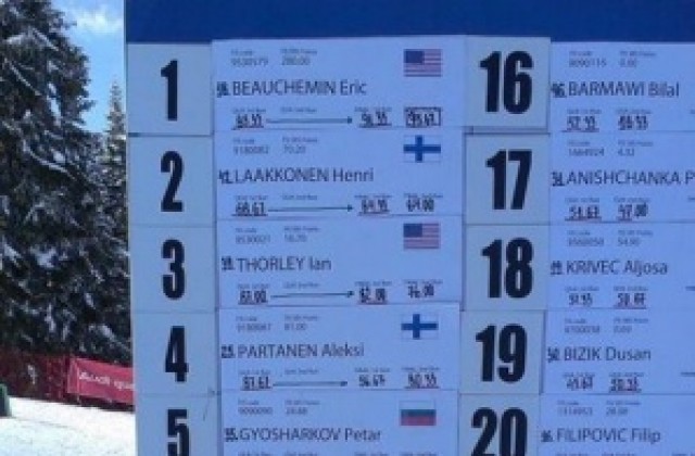 Американец стана първи по сноуборд в Пампорово