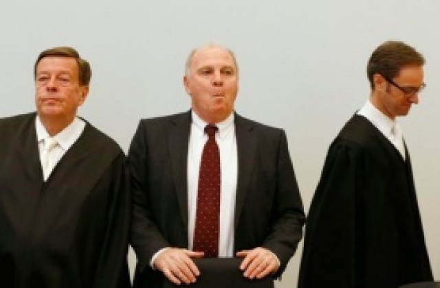 Осъдиха на 3,5 години затвор президента на Байерн