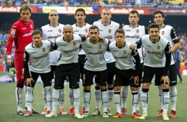 Валенсия бори Лудогорец с трима от дубъла