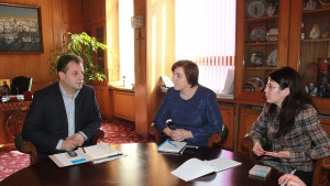 Кметът Даниел Панов се срещна с представителя на УНИЦЕФ България