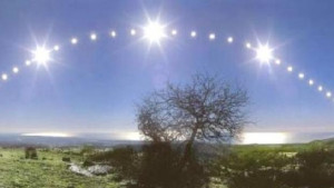 Представя пролетното небе Слънчевата система и Вселената