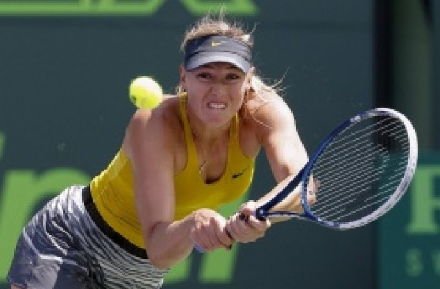 Шарапова се класира на полуфинал в Маями