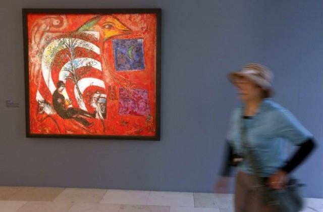 Поставиха мемориална плоча на Шагал в Санкт Петербург