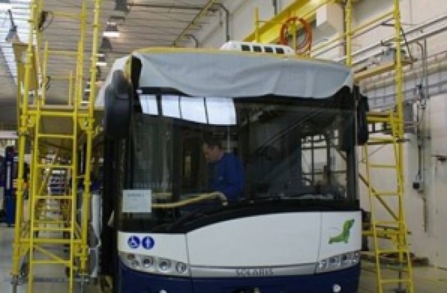 И новите тролеи ще са синьо-бели