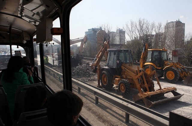 Започва основният ремонт на 4-ти километър по бул. „Цариградско шосе”