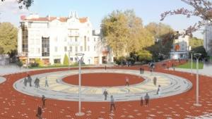 Новите плочки на централния площад били с качество над европейското