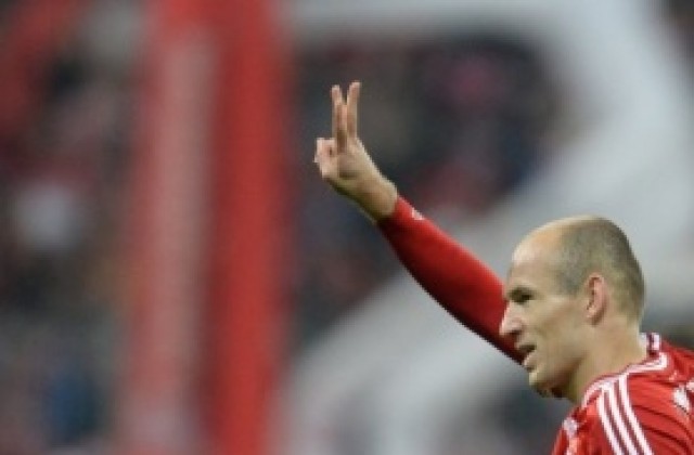 Робен: Юнайтед играе хандбал