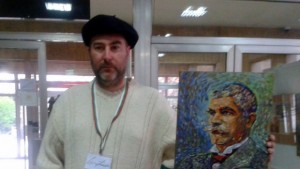 Английски художник рисува Левски и Вазов