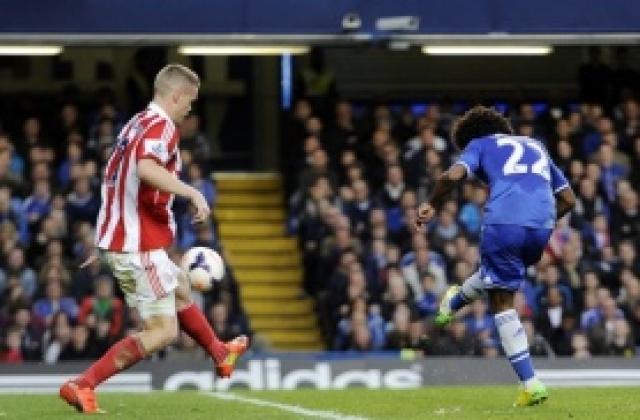 ВИДЕО: Челси излезе поне за малко на върха в Англия след класика