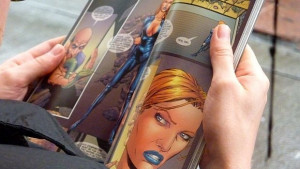 Изложба на клуб по комикс Комикадзе в библиотеката