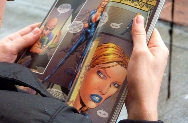 Изложба на клуб по комикс „Комикадзе“ в библиотеката