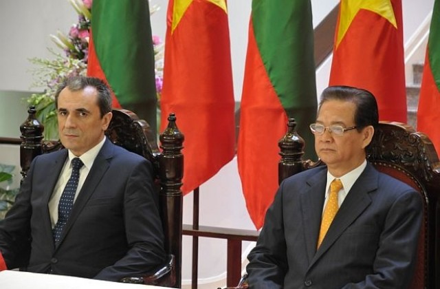 Орешарски: Приста Ойл и Риск Инженеринг с проекти във Виетнам