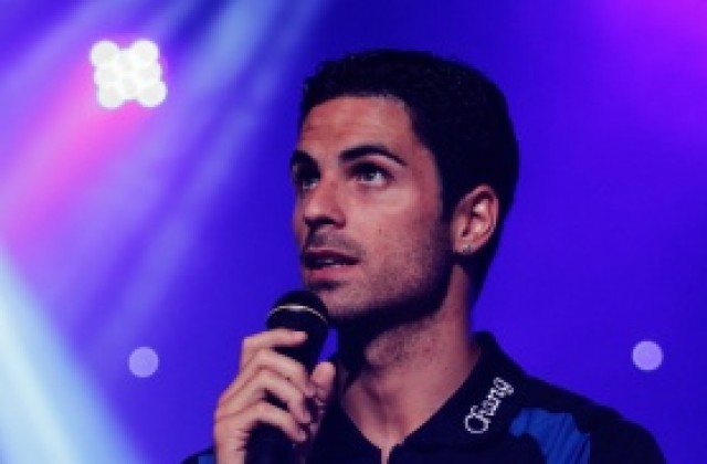 Фен на Евертън разгневи Микел Артета