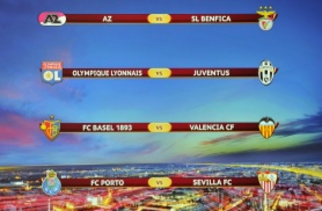 Резултати от 1/4-финалите в Лига Европа