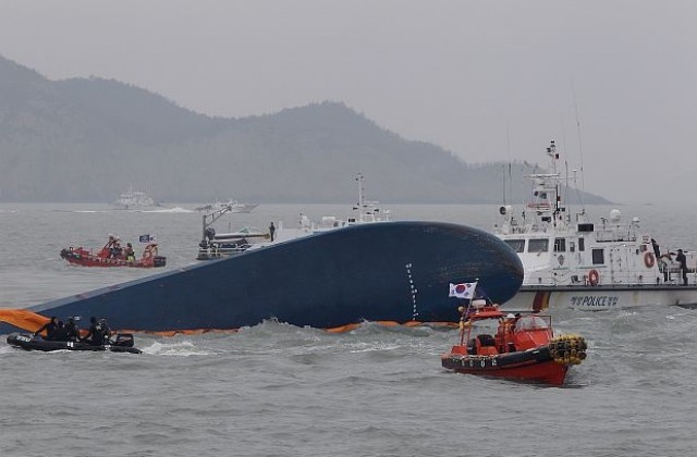 278 души все още са в неизвестност след потъването на южнокорейския ферибот