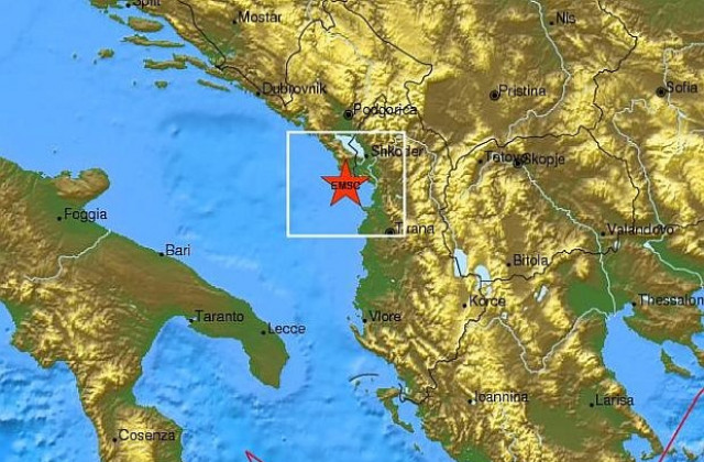 Две земетресения в Адриатическо море