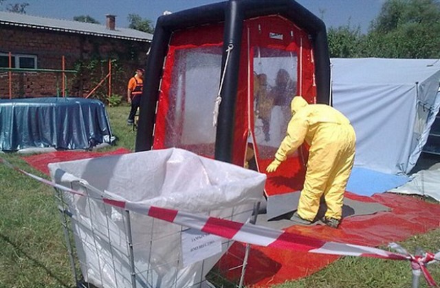 Обучение на Силите за сигурност на Косово в Учебния център в Монтана