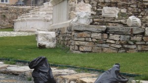 Почистиха Античния форум