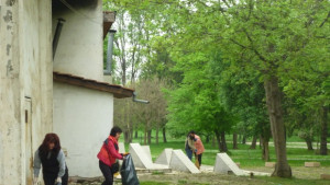 В Павликени вече изчистиха два от парковете в града