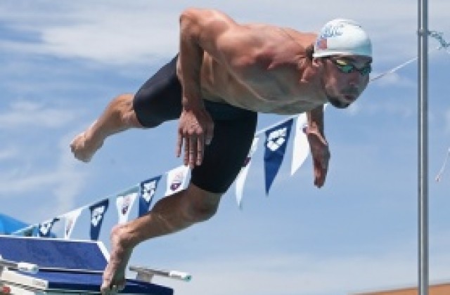 Фелпс остана 42-и на 50 м свободен стил в Аризона