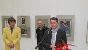 Десетки уважиха проф Чавдар Славов и изложбата с колекционирани от