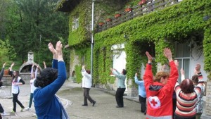 Доброволци на червения кръст отбелязаха Европейския ден на солидарността