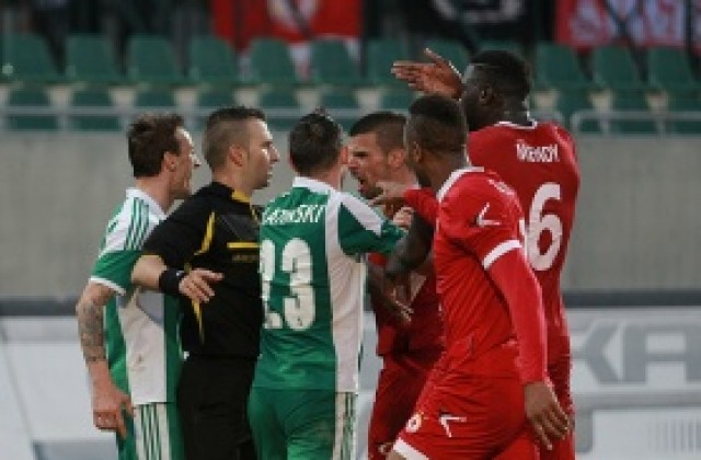 Лудогорец тропна с крак - 1:0 над ЦСКА