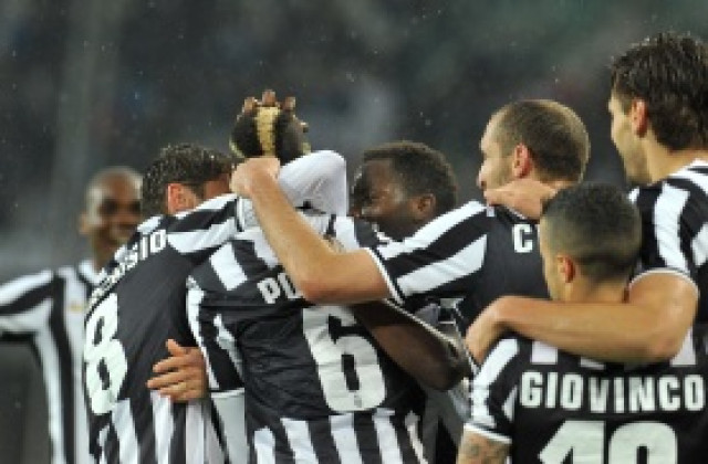 ВИДЕО: Юве празнува титлата