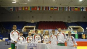 Клуб Калагия с медали от Европейския шампионат по ушу