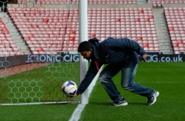 Стадионът в Аахен с електронен контрол на голлинията