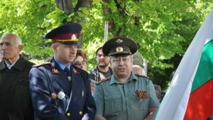 Руски и украински офицери участваха в тържествата за 9 май