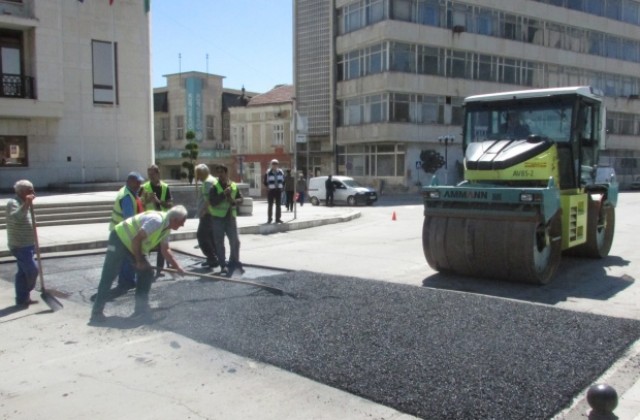 Повдигнати пешеходни пътеки изграждат в Г. Оряховица