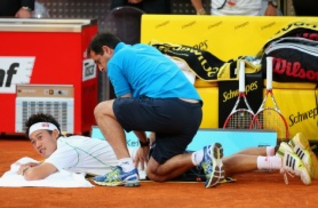 Нишикори: Много съжалявам, борих се с контузията