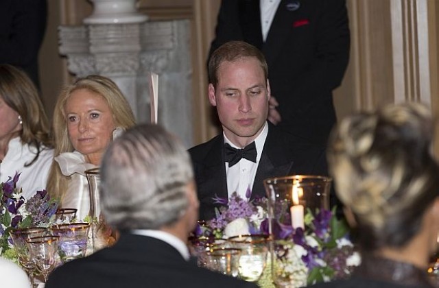 Принц Уилям събра знаменитости на благотворителна вечеря
