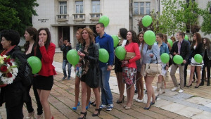 ПМГ Враца изпраща абитуриентите си Снимки