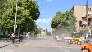 Правят първата повдигната пешеходна пътека в Казанлък