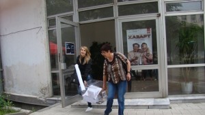 Временна организация на движението в Димитровград за избори и балове