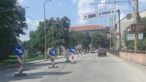 Временна организация на движението до Консултативна поликлиника