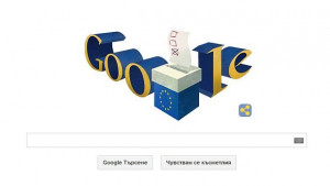 Google отбеляза изборния ден в Европейския съюз