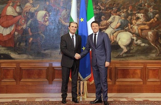 Орешарски: Италианският премиер подкрепя Южен поток