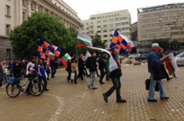Пореден малоброен антиправителствен протест в столицата