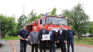 Община Чупрене получи дарение противопожарен автомобил