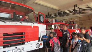 В Горна Оряховица спретнаха детски празник в пожарната