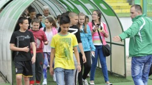 24 деца първи видяха стадион Берое отблизо