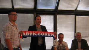 Марек представи официално Антон Велков като старши треньор