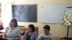 Обновен двор екологичен кът и еко форум в ПГИМ Кюстендил