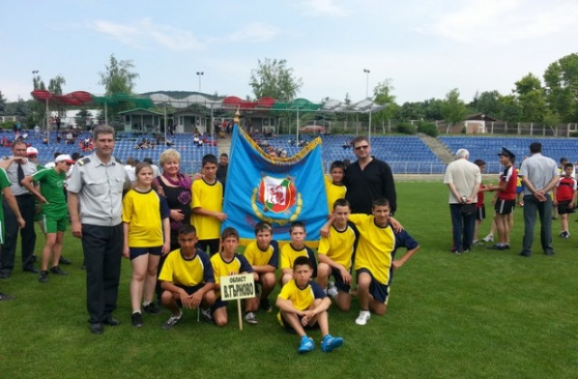 Ученици от П. Тръмбеш седми на републиканско състезание Млад огнеборец