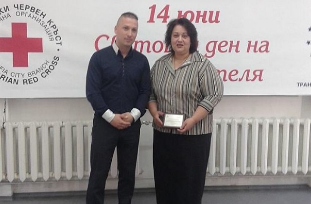 Диджей и треньор са сред отличените за дългогодишни кръводарители