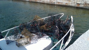 Заловиха бракониерски риболовни мрежи край Каварна Крапец и Езерец