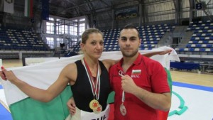 Евротитла по сумо за жени на Евелина Николова